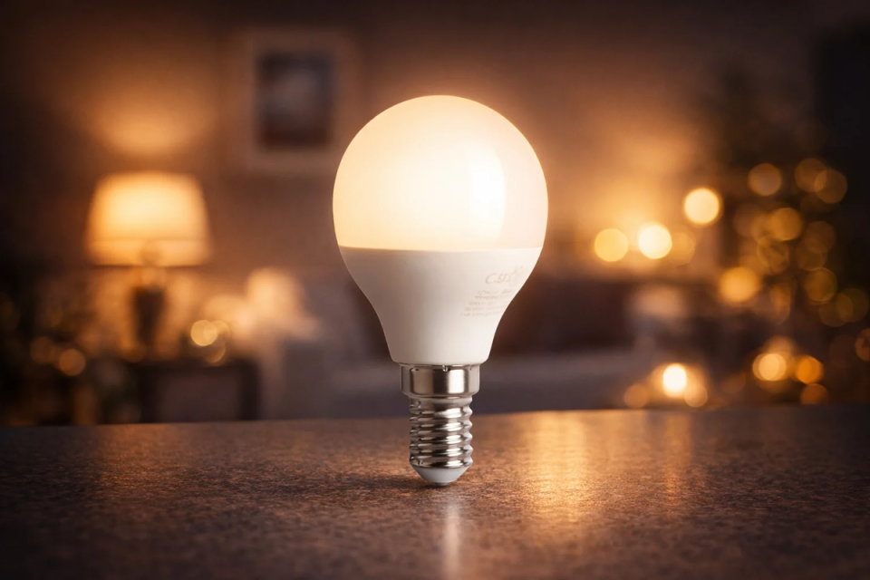 Cata 6w Led Ampul (E-14)( Beyaz) CT-4233B