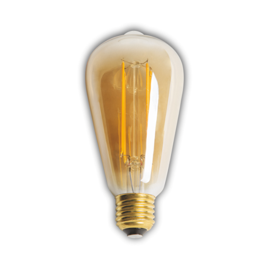 Cata 6w Rustik Led Ampul (E27)(Amber) CT-4284