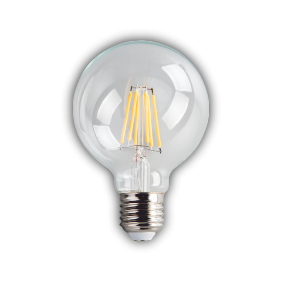 Cata 6w Edison  Led Ampul G95 Glop Ampül (Gün Işığı) Filament CT-4354