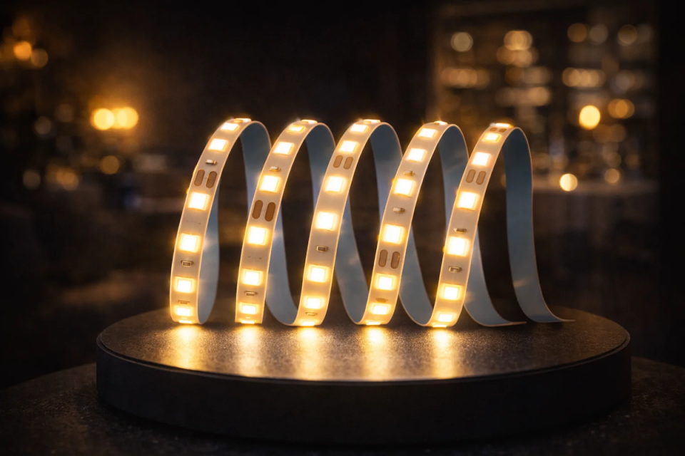 Cata 10 Çip Şerit Led İç Mekan (Amber) 7w CT-4485