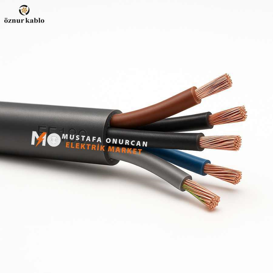 Öznur Kablo 5X1,5 N2XH-FE180 Kablo