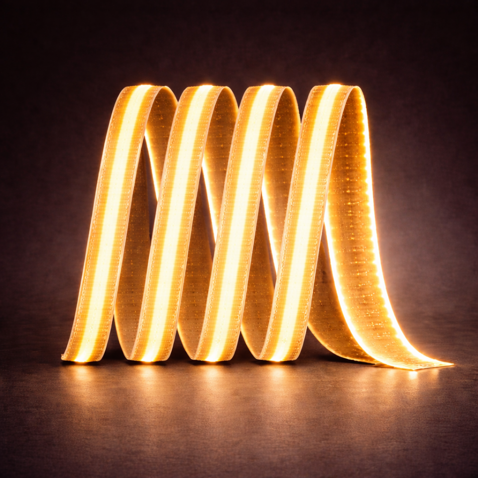 Cata Cob Şerit Led (Amber) 12v Yüksek Lümen CT-4541A