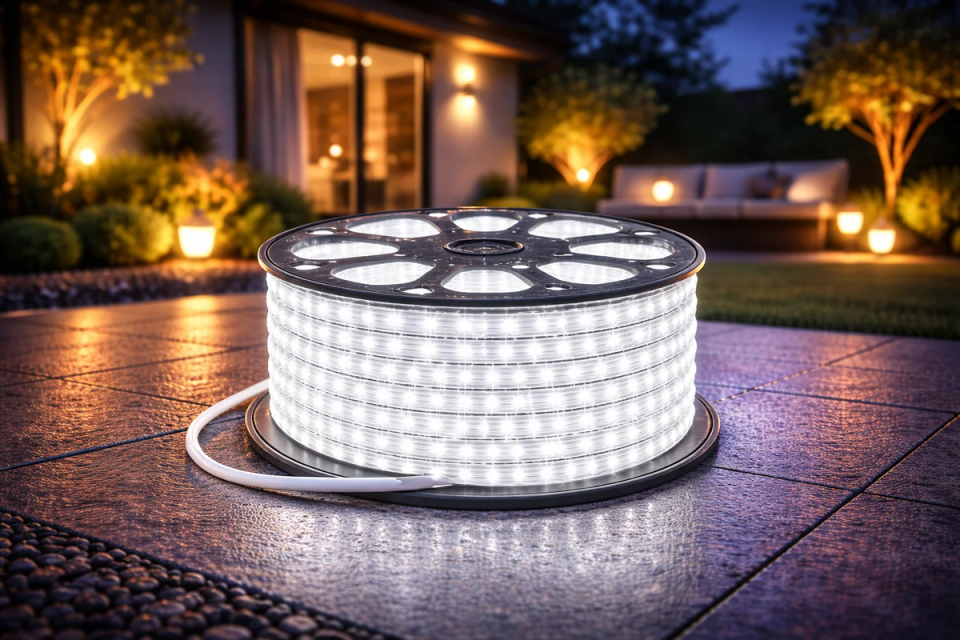 Cata 220v Dış Mekan Şerit Led (Mavi) CT-4551