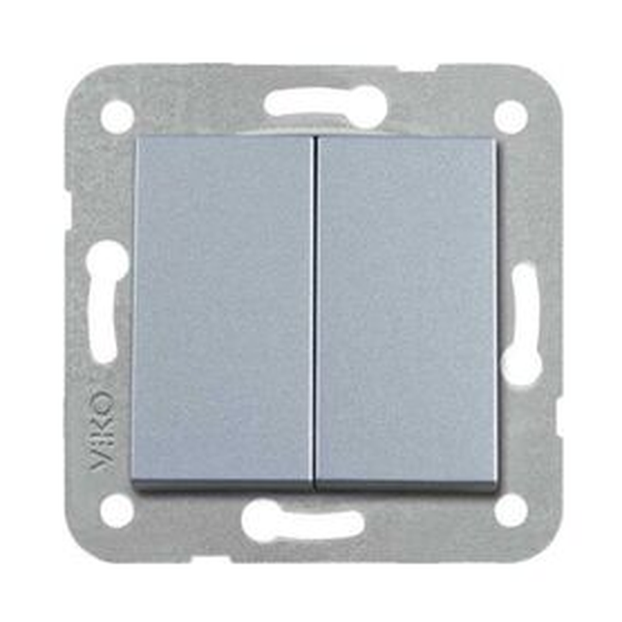 Viko Novella / Trenda Gümüş Komütatör Düğme/Kapak 92605002