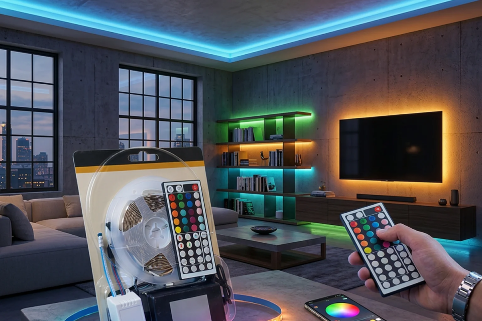 Cata Rgb Şerit Led Set (60 Cip 5050) 352 Renk Kumandalı CT-4558