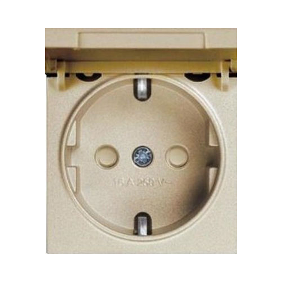 Viko Novella / Trenda Bronz Kapaklı Topraklı Priz Ç. K. Düğme/Kapak 92605212