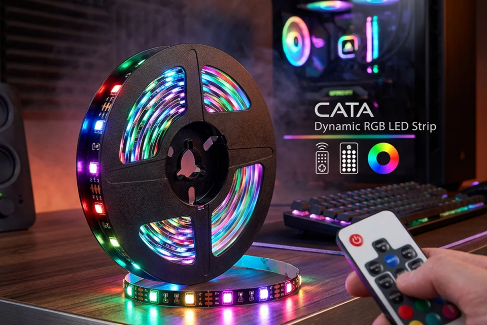 Cata Rgb Şerit Led Set (Usb Girişli) CT-4566