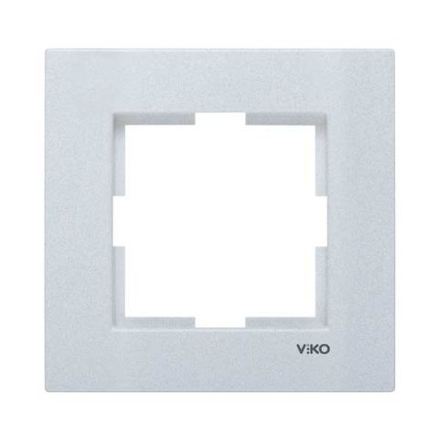 Viko Novella Yatay Gümüş Tekli Çerçeve Renkli 92190601