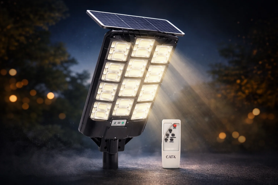Cata Süpernova 1200w Solar Sokak Armatürü (Kumandalı) CT-4645