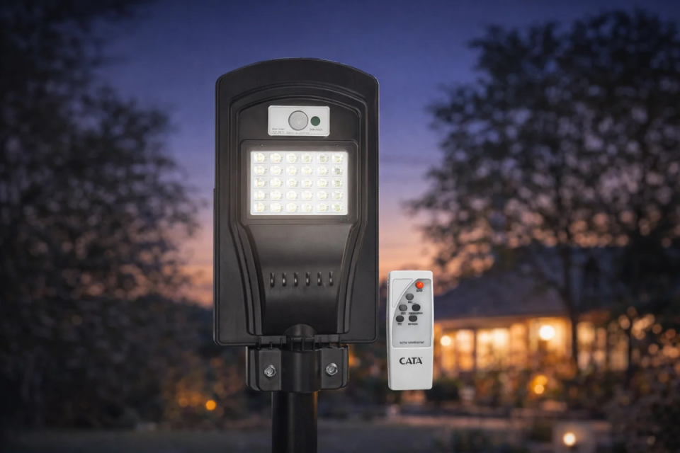 Cata 60w Solar Sokak Armatürü CT-4690