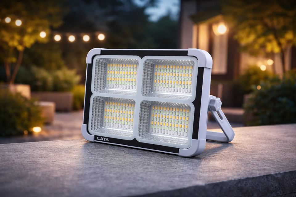 Cata 200w Miami Solar Led Projektör Şarjlı CT-4698
