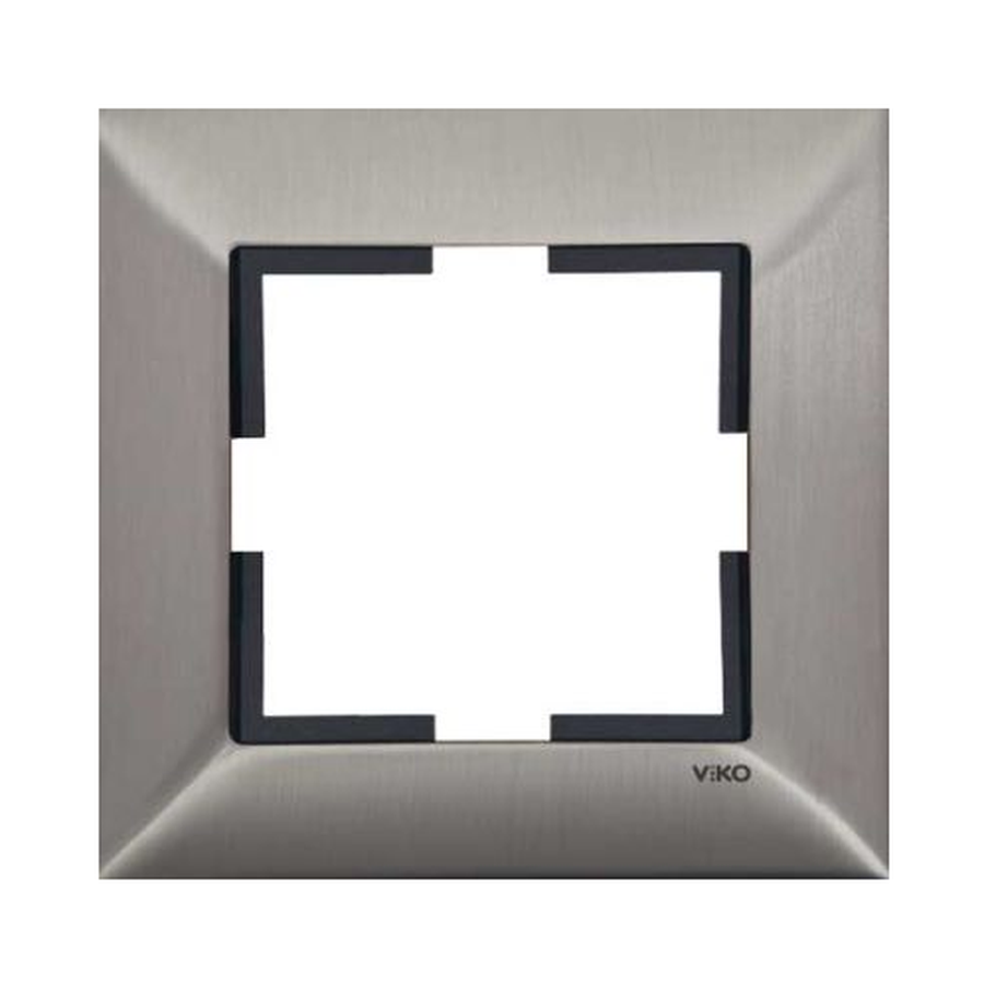 Viko Novella Yatay Inox Tekli Çerçeve Metal 92190821
