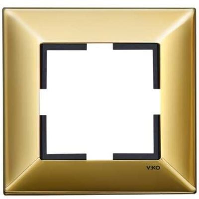 Viko Novella Yatay Gold Tekli Çerçeve Metal 92190831