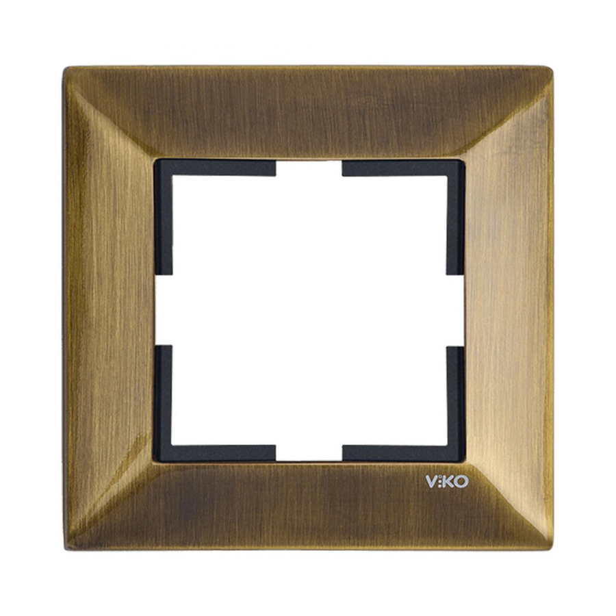 Viko Novella Yatay Antik Tekli Çerçeve Metal 92190851