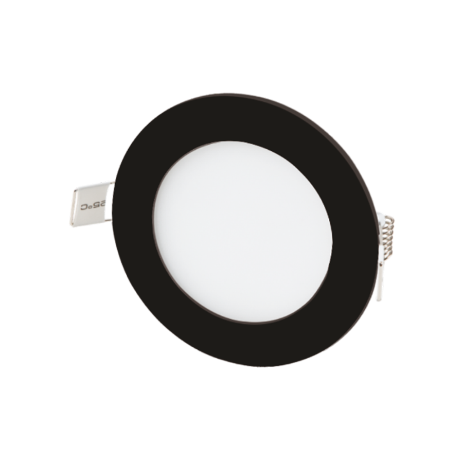 Cata 6w Slim Panel (Siyah Kasa)( 3200 K) (Gün Işığı) Gömme CT-5125G