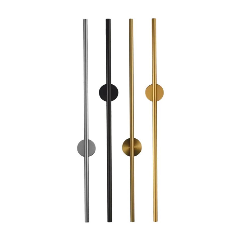 Cata Çubuk Led Aplik (Krom) (Gün Işığı) 75 Cm Duvar Kılıç Dekoratif Eskitme Çift Yönlü CT-5211 G