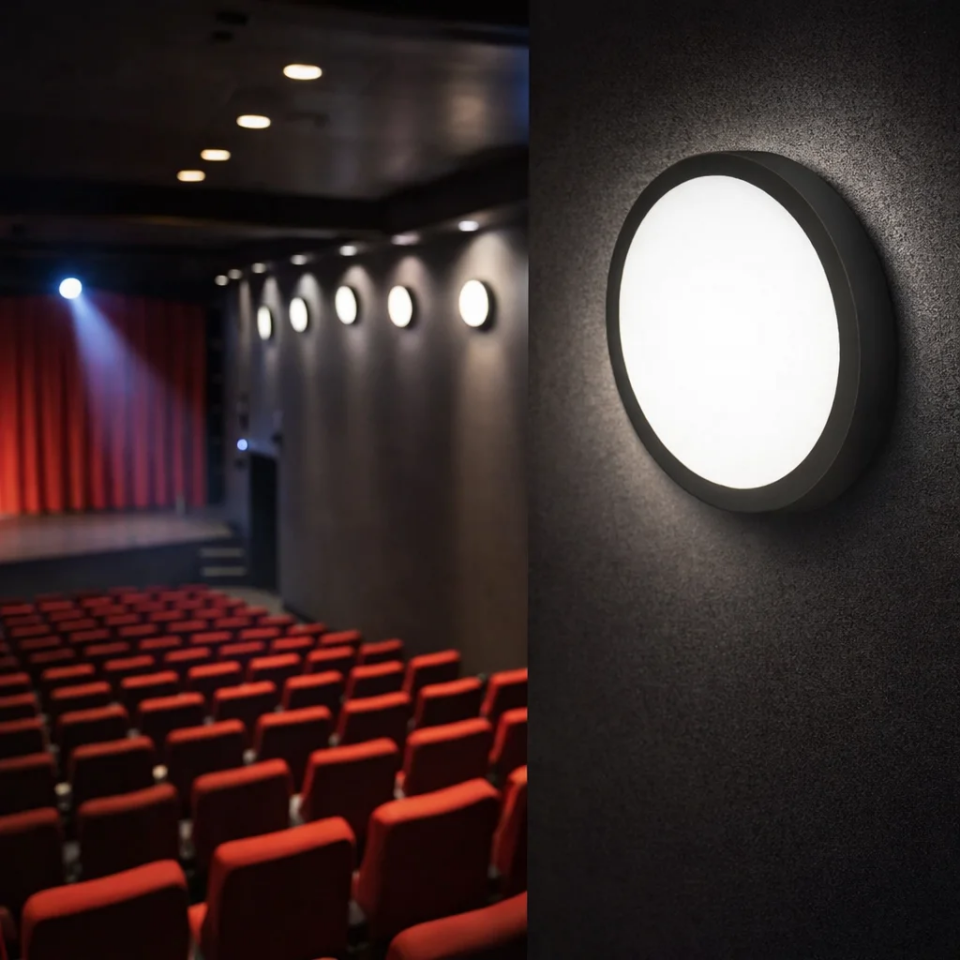 Cata 30w Sıva Üstü Led Panel (Siyah Kasa)( 6400 K)(Yuvarlak) CT-5238B