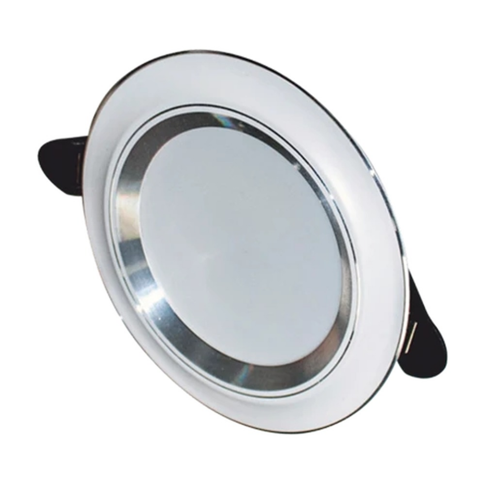 Cata 6w Zebra Led Armatür (Beyaz-krom) 3 Renk Yuvarlak CT-5257