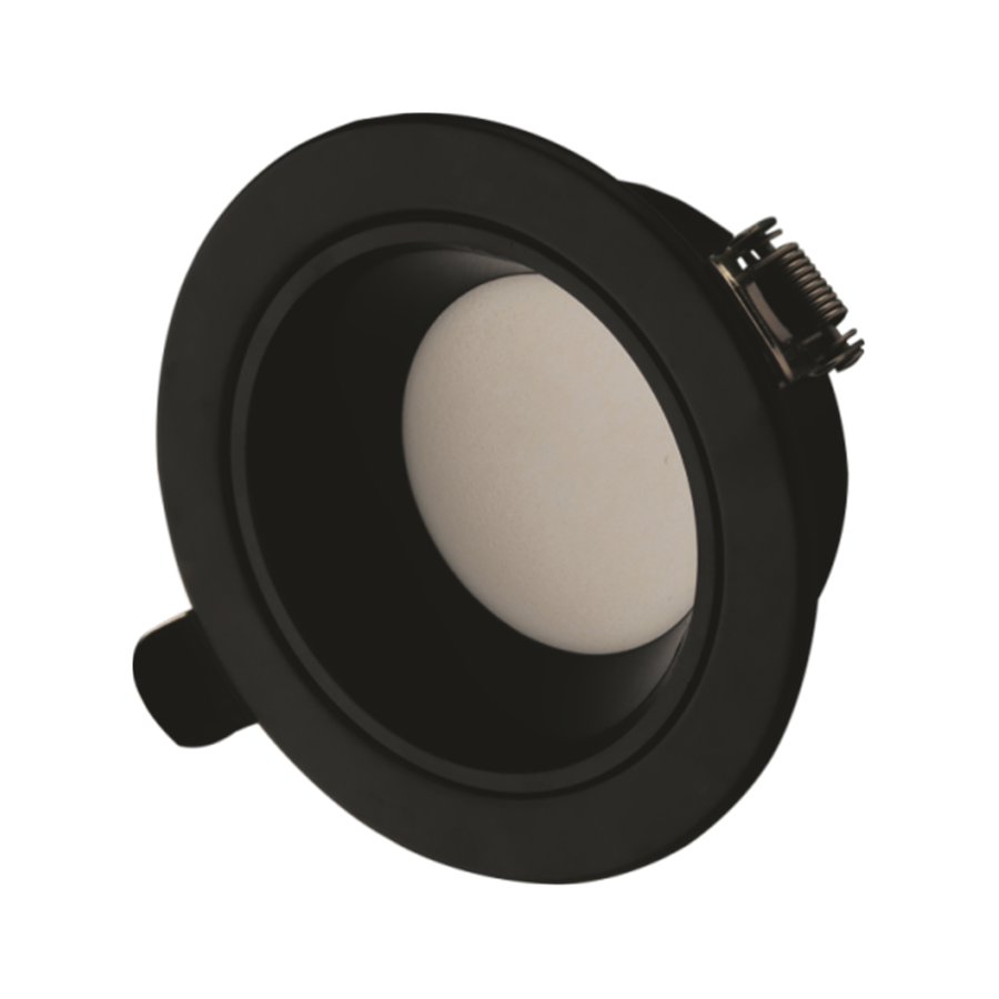 Cata 8w Başak Led Armatür (Siyah Kasa)(3 Renk) Yuvarlak CT-5261