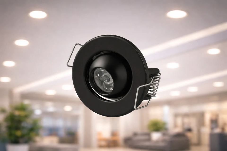 Cata 1,5w Power Led Ufo Spot (Siyah Kasa ) (Gün Işığı) Gömme Armatür CT-5268SG