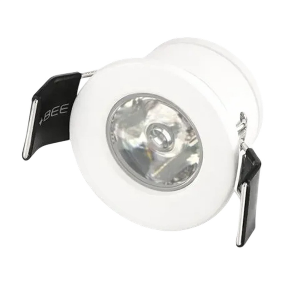 Cata 1,5w  Yıldız Spot Power Ledli Satin Kasa (Beyaz) Gömme Armatür CT-5270SB