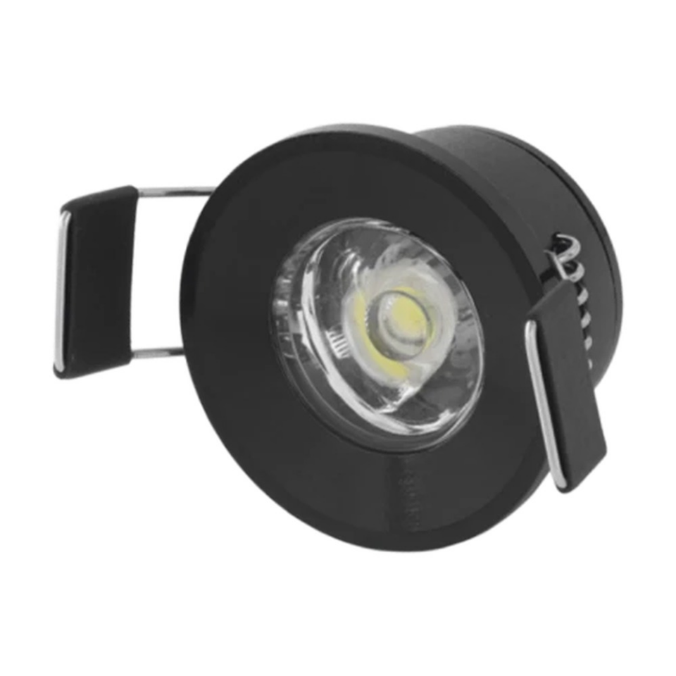 Cata 1,5w  Yıldız Spot Power Ledli Siyah Kasa (Gün Işığı) Gömme Armatür CT-5270SYHG