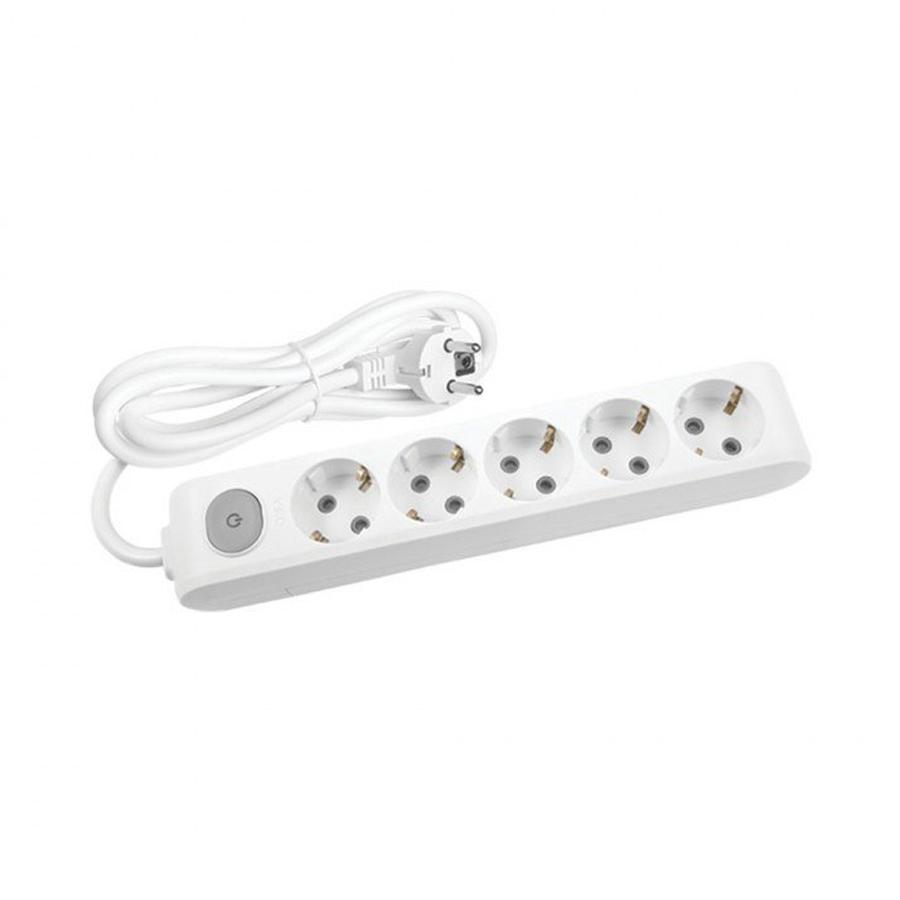 Viko Multi-let Beşli Priz Anahtarlı Topraklı Kablolu Ç.K. Beyaz 3 Metre 90117503