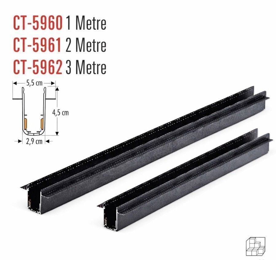 Cata Orlando Magnetıc Ray (1m) Siyah CT-5960