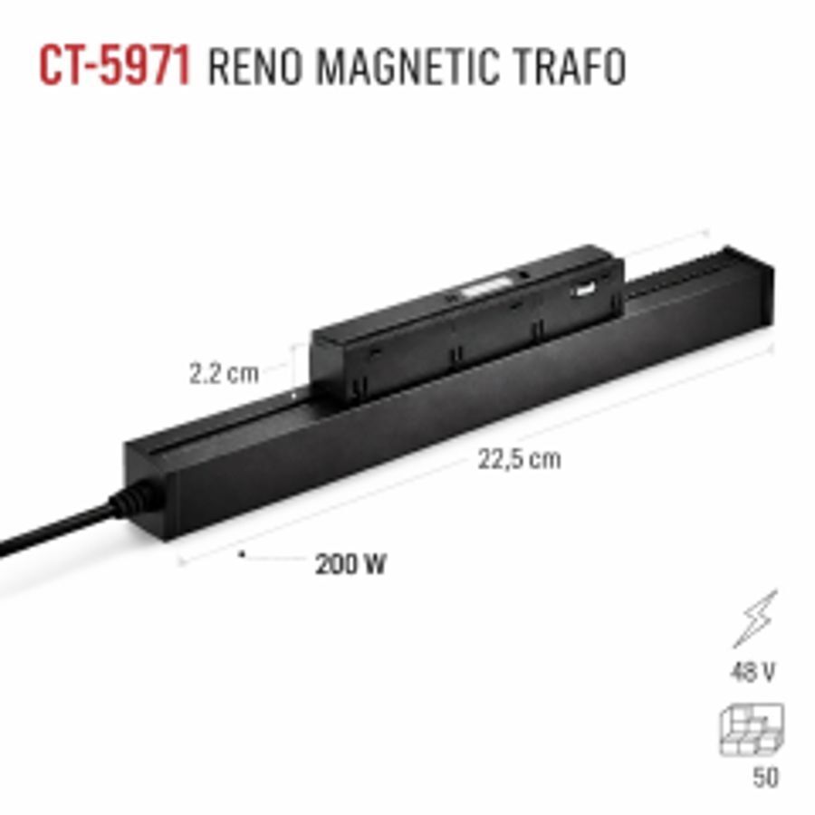 Cata Reno Magnetıc Trafo (200w) CT-5971