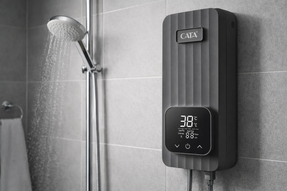 Cata Akıllı Dijital Şofben 5500w CT-6010