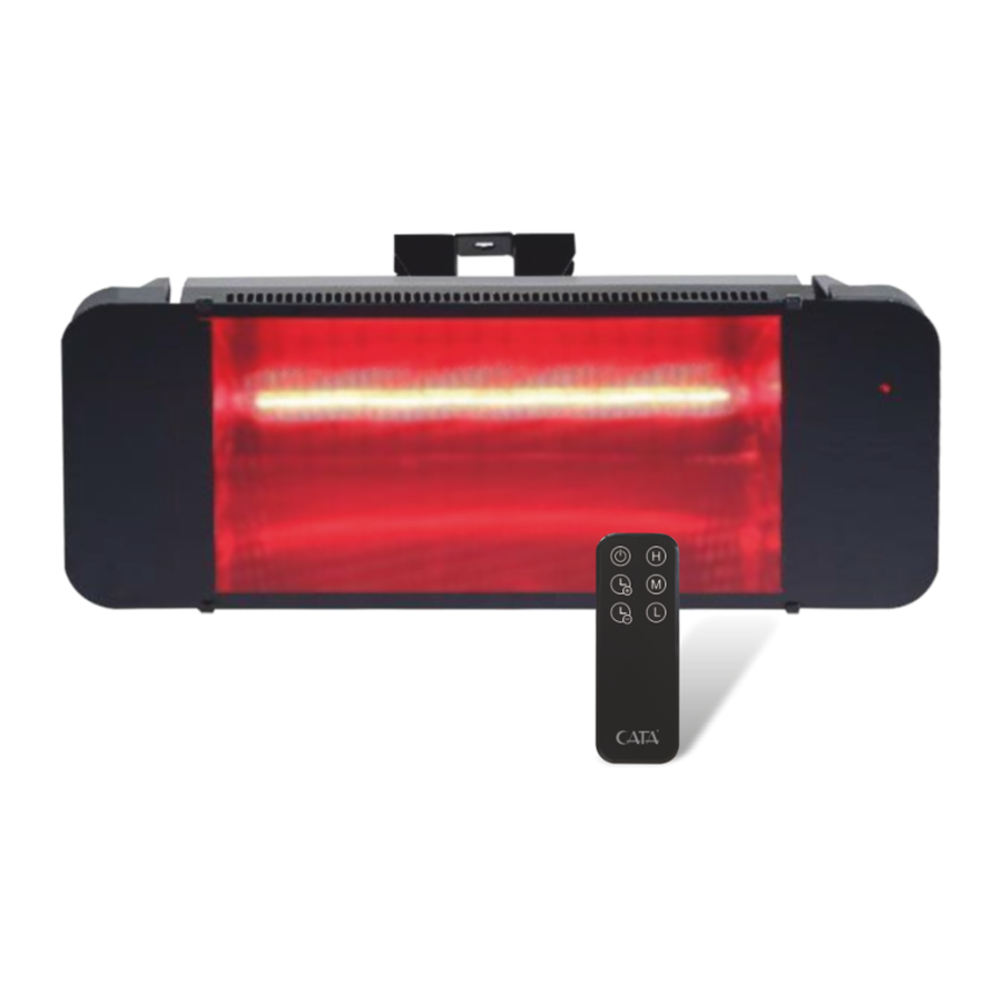 Cata Plazma Isıtıcı 2000w Kumandalı CT-6060