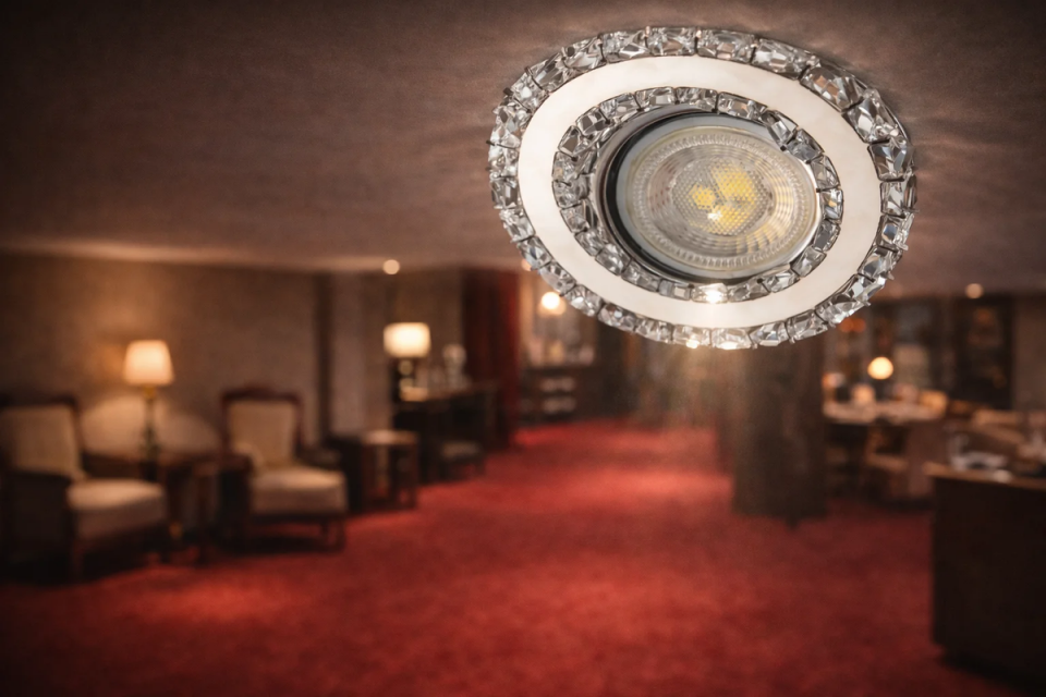 Cata Berfin Dekoratif Cam Spot Yuvarlak Kristal CT-6584