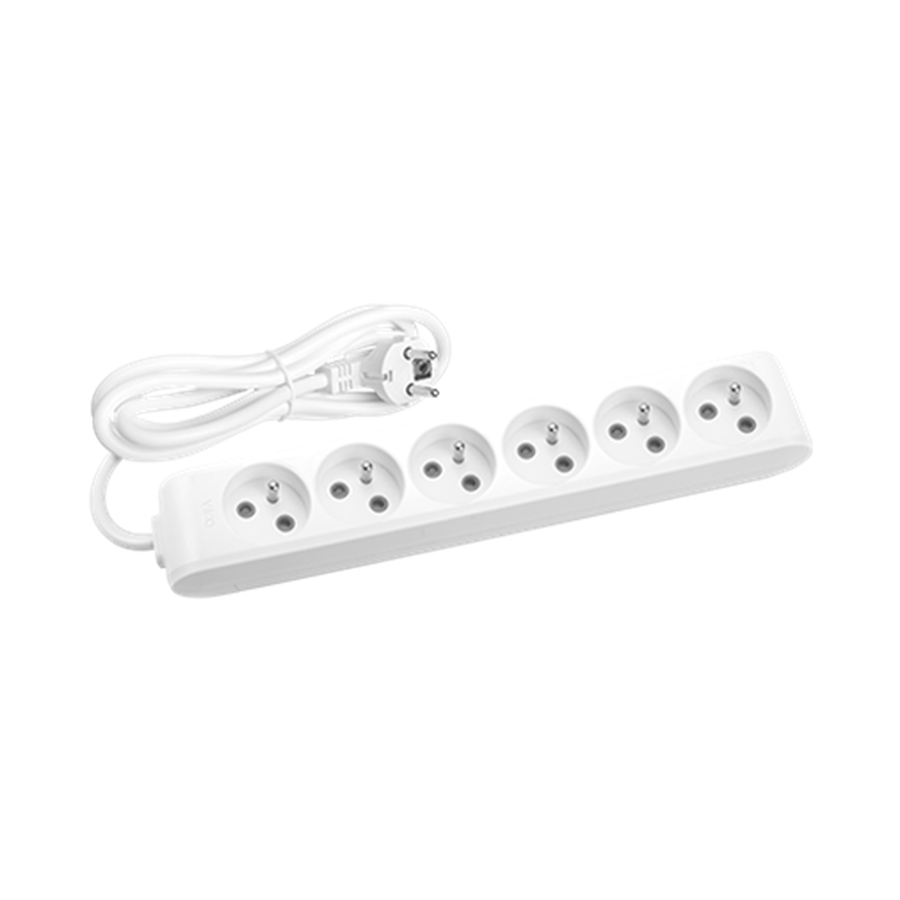 Viko Multi-let Altılı Priz UPS Topraklı Kablolu Ç.K. Beyaz 5 Metre 90110605