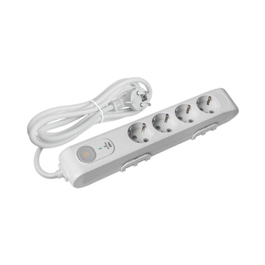 Viko Multi-let Dörtlü 1050J Şok Korumalı Topraklı Kablolu Ç.K. – 1,5 Metre 90117630