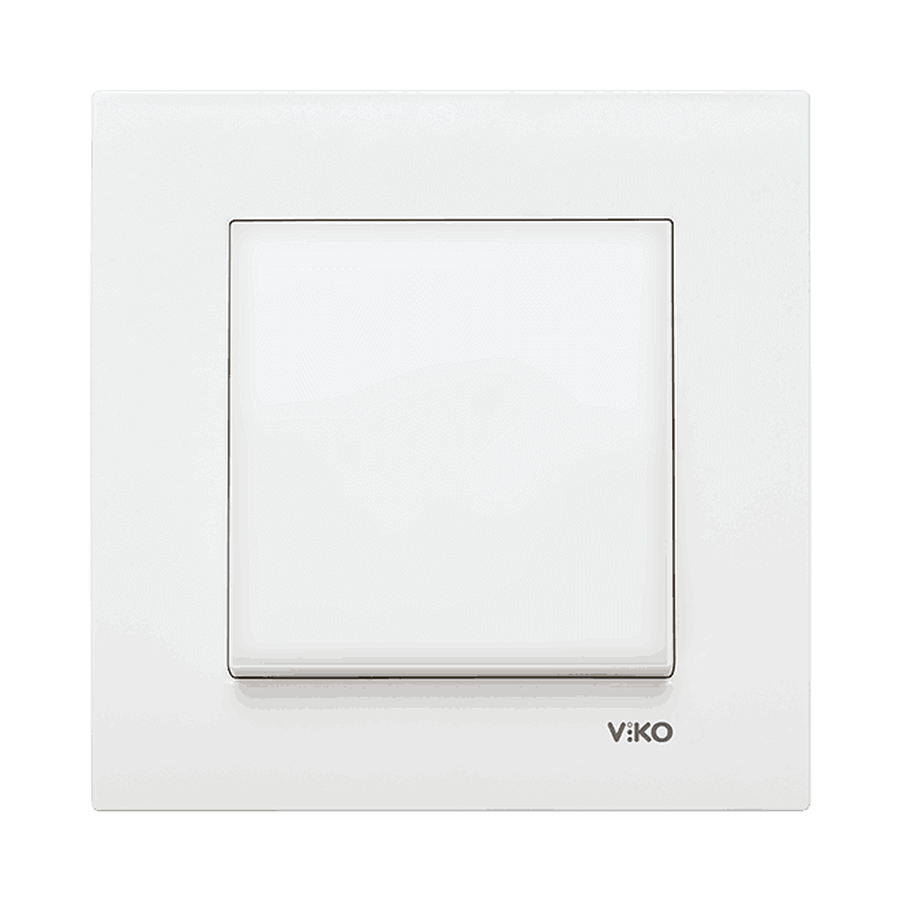 Viko Karre / Meridian Anahtar Beyaz (Çerçeve Hariç) 90967001