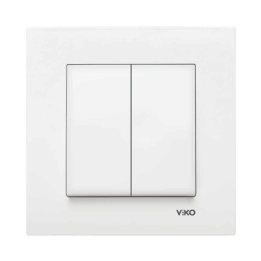 Viko Karre / Meridian Komütatör Beyaz (Çerçeve Hariç) 90967002