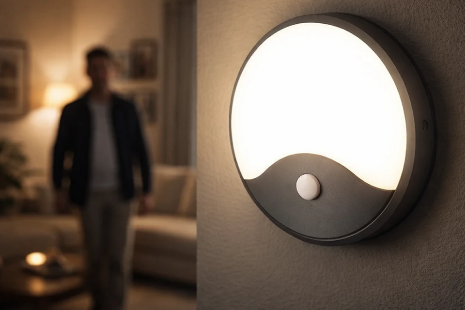Cata 20w Palermo Sıvaüstü Led Armatürü Sensörlü(4000k) Duvar Aplik Dış Mekan Dekoratif CT-7092
