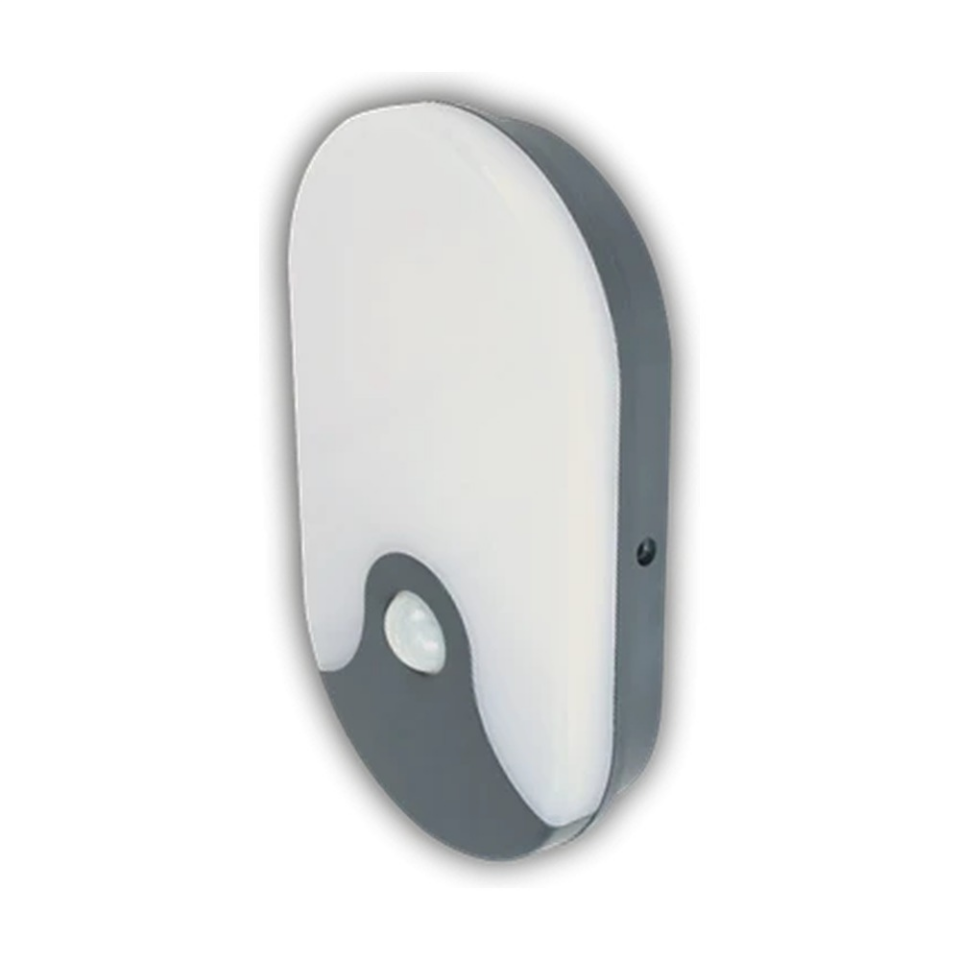 Cata 20w Palermo Sıvaüstü Led Armatürü Sensörlü (4000k) Duvar Aplik Dış Mekan Dekoratif CT-7093