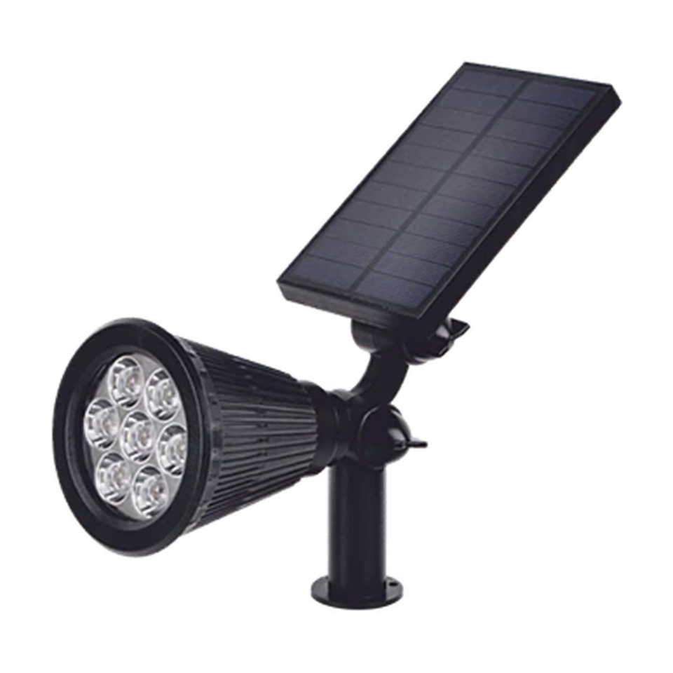 Cata 7w Solar Bahçe Armatürü (Gün Işığı) Kazıklı Şarjlı CT-7310G