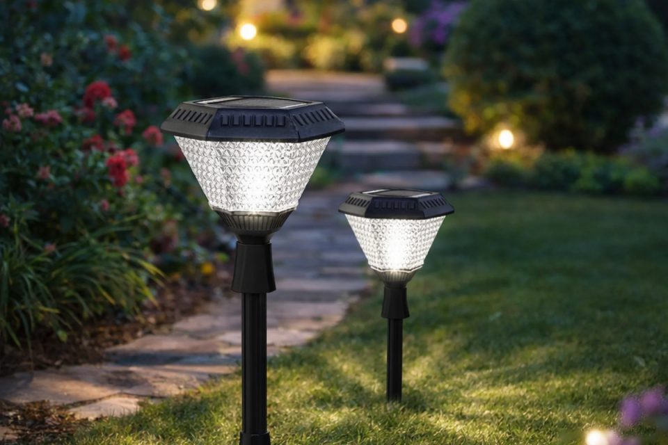 Cata 30w Solar Led Çim Direği Kazıklı Şarjlı CT-7317