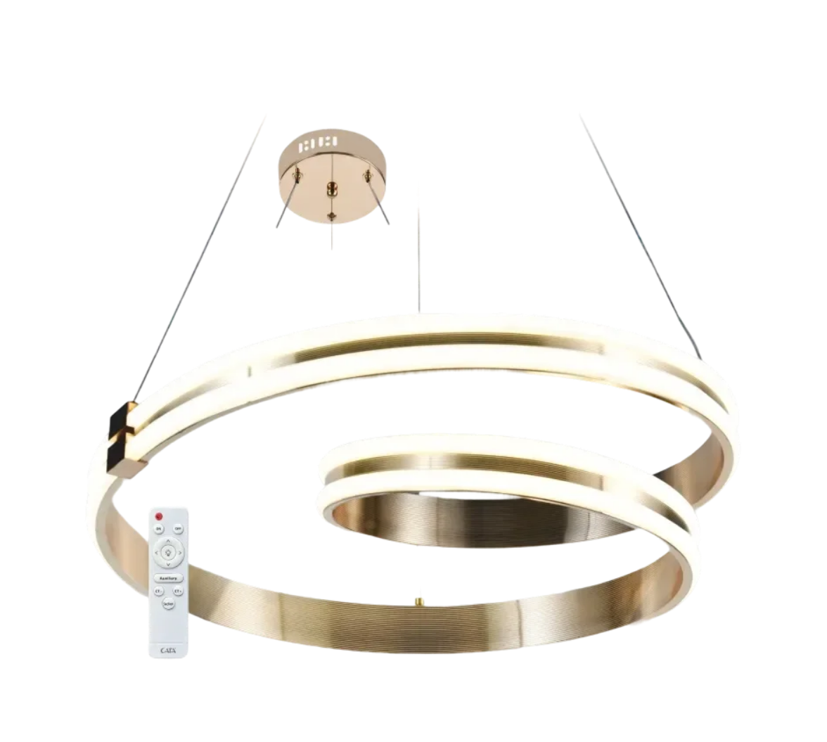 Cata Parla Ledli Avize (Kumandalı 3 Renk) 180w Sarkıt Dimlenebilir CT-8630